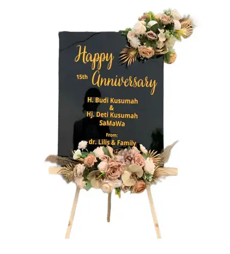 Papan Bunga Akrilik Baruga